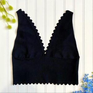 Free People In Bloom Brami Crop Top Cami Bra Large